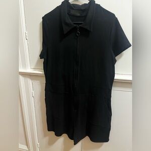 Foxblood Jamie Lee Zip-Up Romper